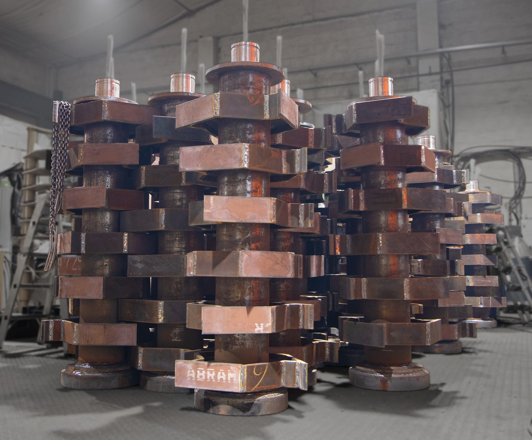 Bis heute wurdenüber 4000 Zerkleinererwellen von ARJES produziert.