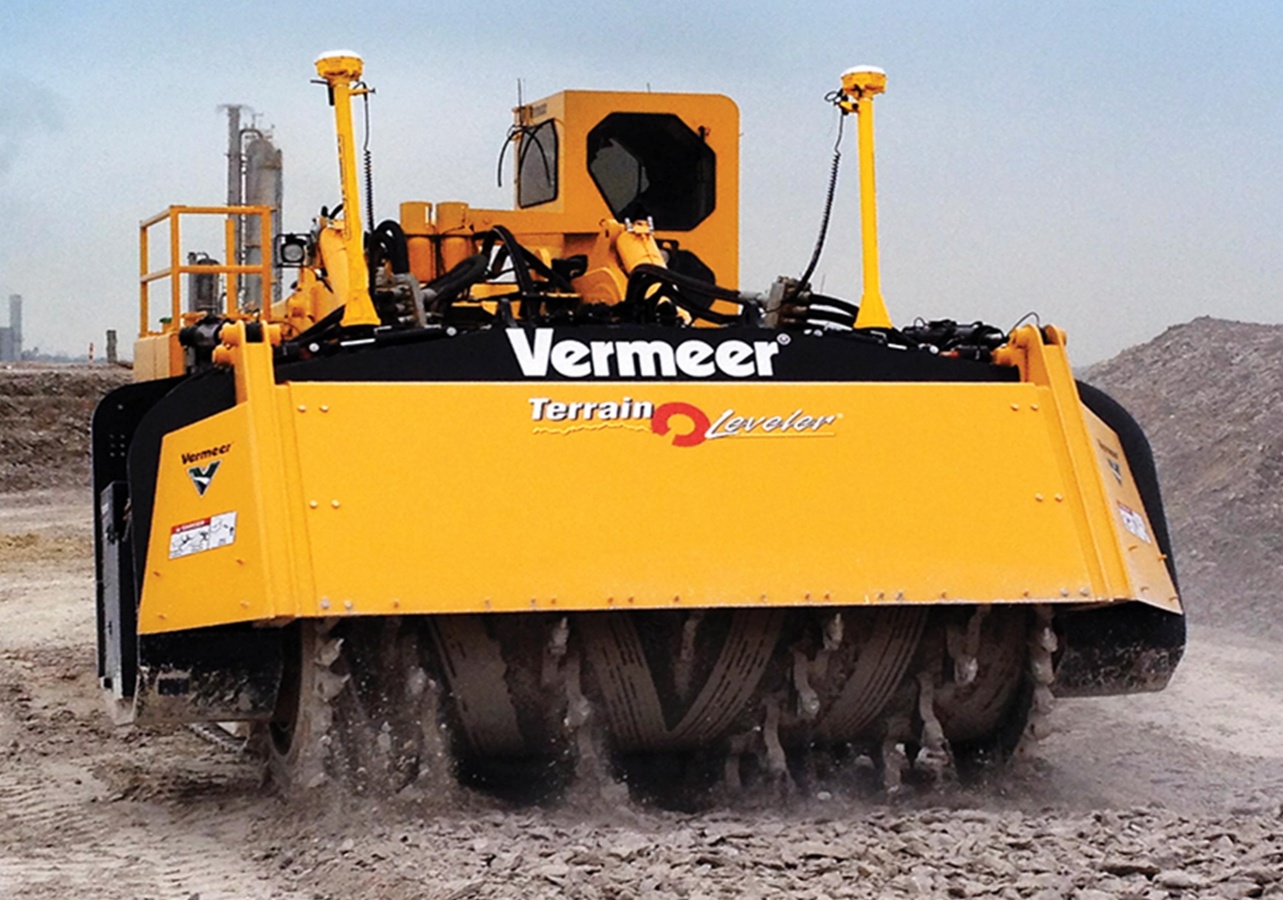 Vermeer T1255DD auf einer industriellen Mine in den USA; Quelle: EcoGraf Vermeer T1255DD auf einer industriellen Mine in den USA; Quelle: EcoGraf