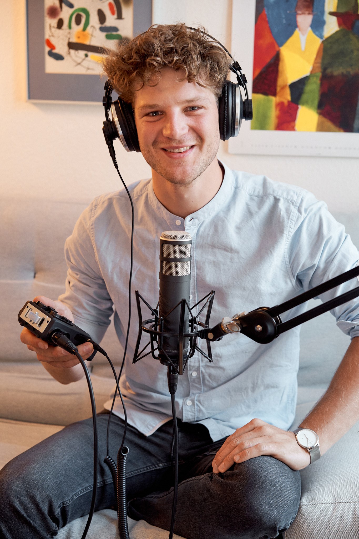Erst ein Cochlea-Implantat konnte Nicolas Conze helfen, wieder hören zu können (Bildquelle:©MED-EL) Erst ein Cochlea-Implantat konnte Nicolas Conze helfen, wieder hören zu können (Bildquelle:©MED-EL)
