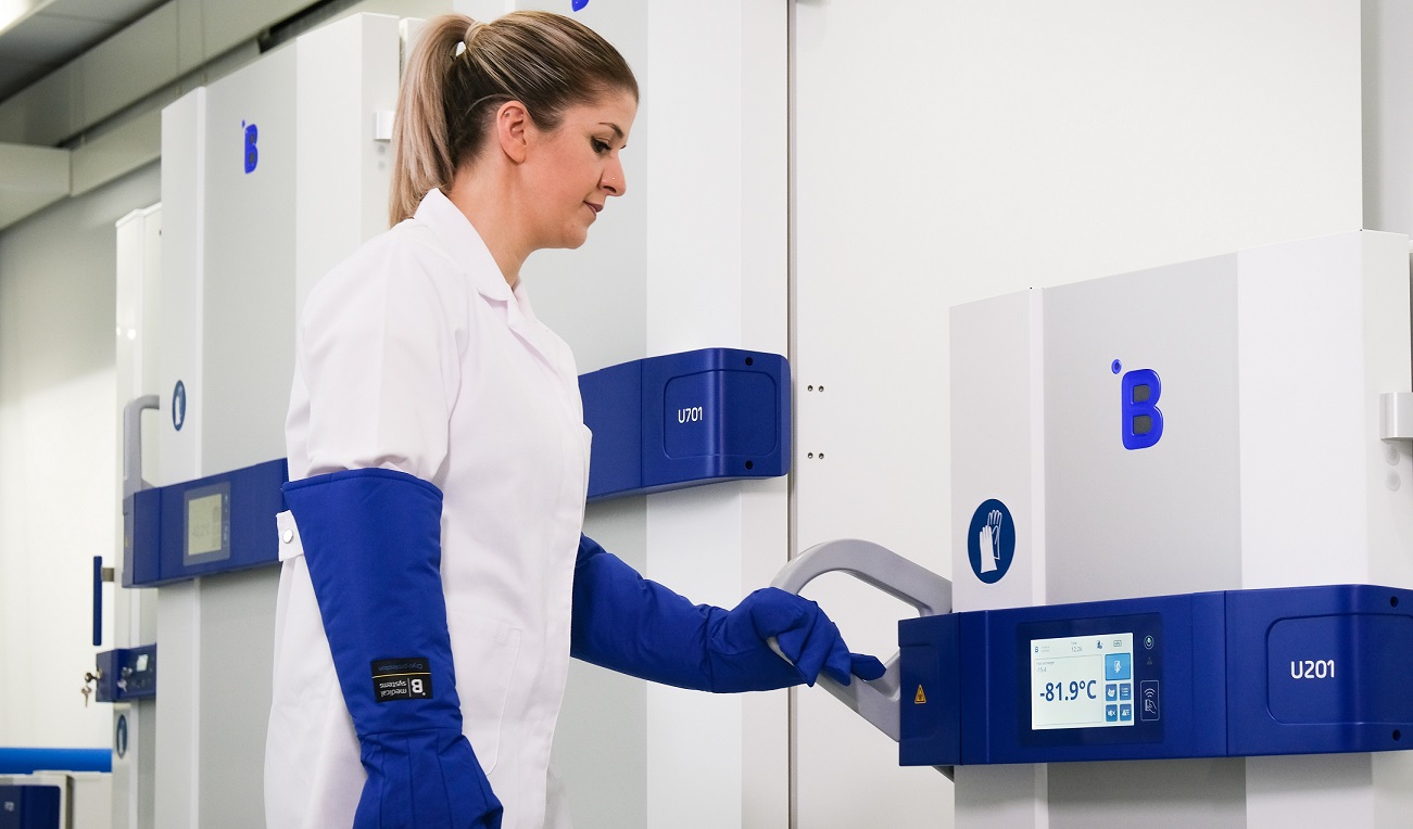 Der ULT U201 ist der erste Ultra-Tiefkühlschrank, der die PQS-Präqualifikation der WHO erhalten hat (Bildquelle: B Medical Systems) Der ULT U201 ist der erste Ultra-Tiefkühlschrank, der die PQS-Präqualifikation der WHO erhalten hat (Bildquelle: B Medical Systems)