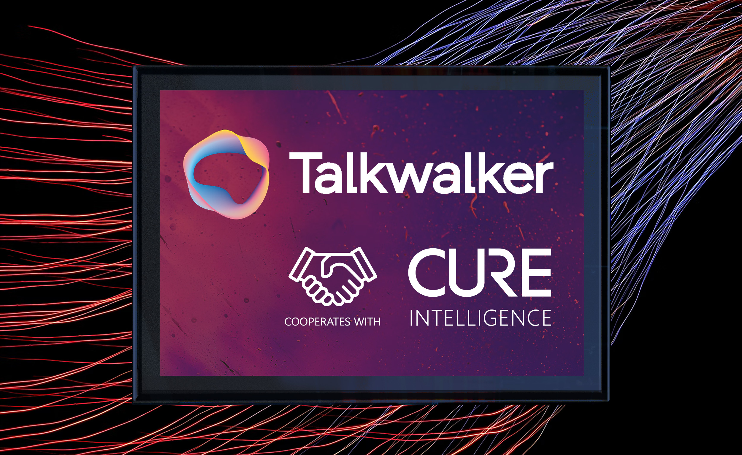 CURE Intelligence und Talkwalker Kooperation CURE Intelligence und Talkwalker Kooperation