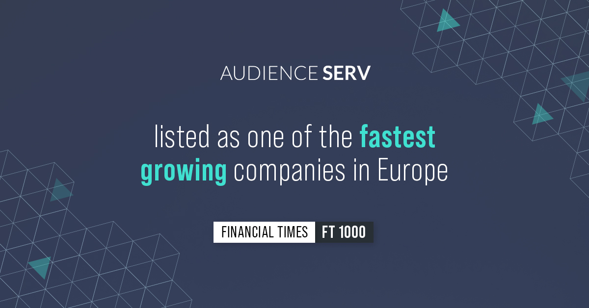 Audience Serv wird im FT1000 Ranking der Financial Times gelistet