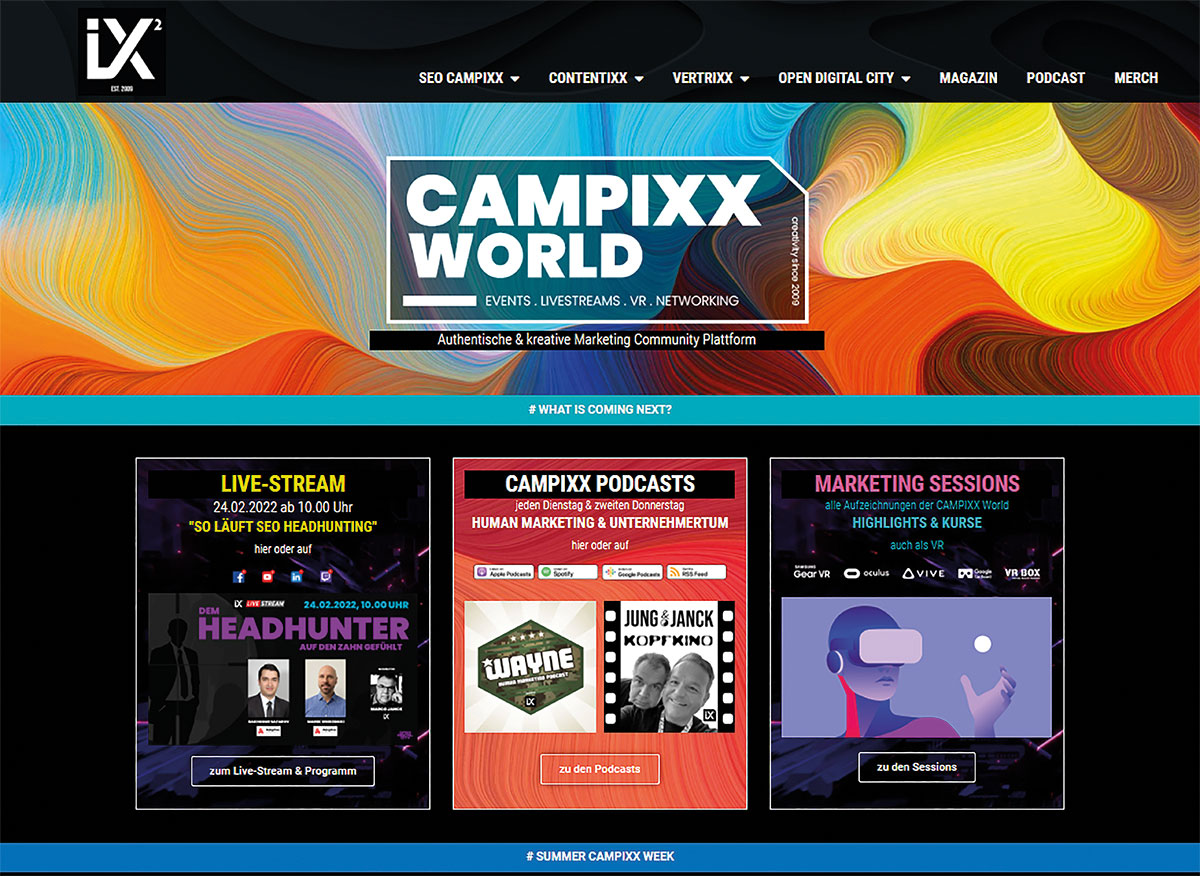 CAMPIXX.de - die Plattform für Weiterbildung