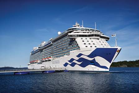 Deutlich reduzierte Raten gibt es auch für Fahrten auf der Regal Princess. Foto: Princess Cruises 