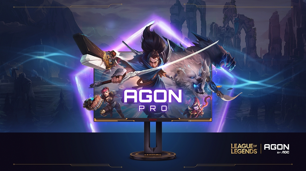 Weltweit erster offizieller League of Legends Gaming-Monitor: der AOC AGON PRO AG275QXL