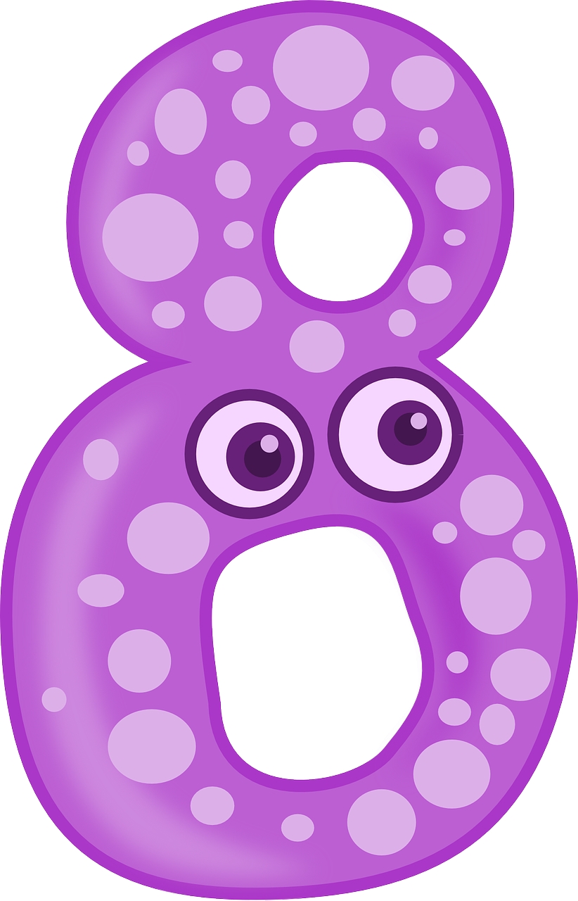 China: 8 gilt als Glückszahl (Bildquelle: OpenClipart-Vectors)