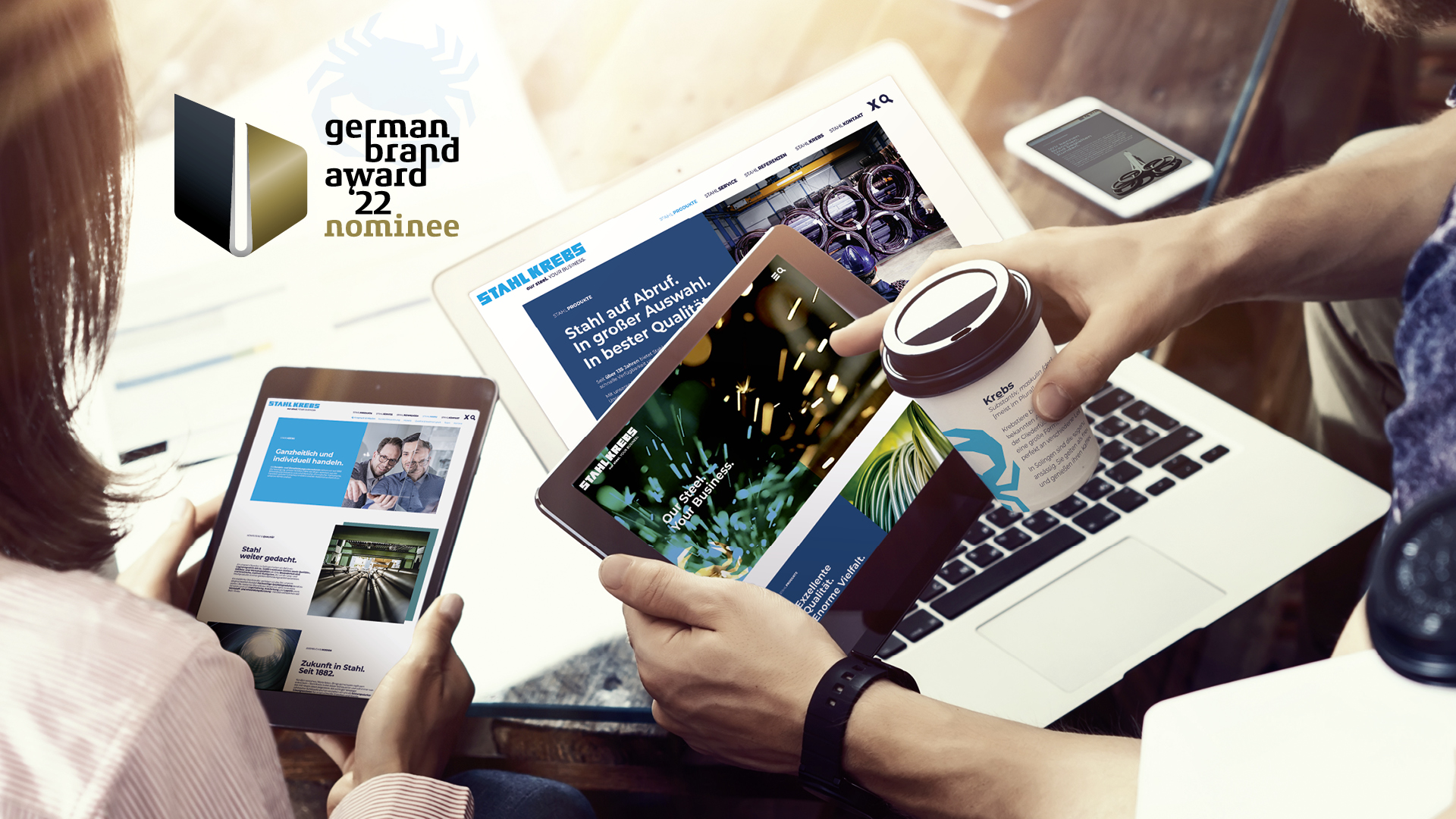 Erfolgreich und für den German Brand Award nominiert: Digitale Markenarbeit der Agentur ipanema2c.