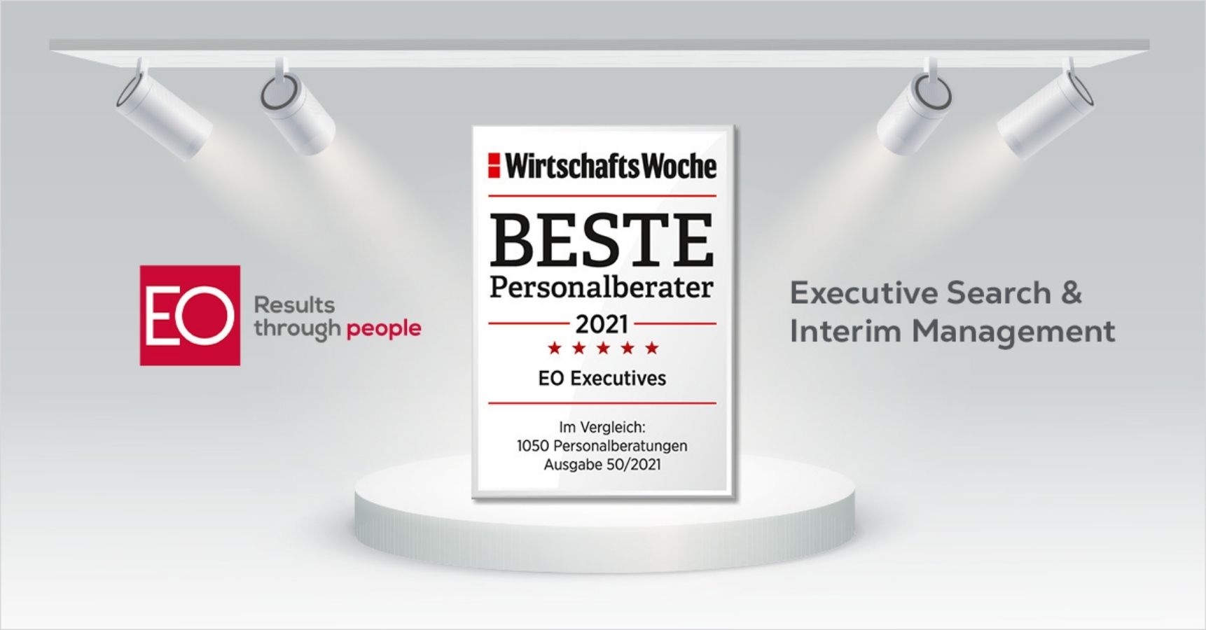 5 Sterne Auszeichnung für Executive Search und Interim Management: Die Berater:innen von EO Executiv 5 Sterne Auszeichnung für Executive Search und Interim Management: Die Berater:innen von EO Executiv