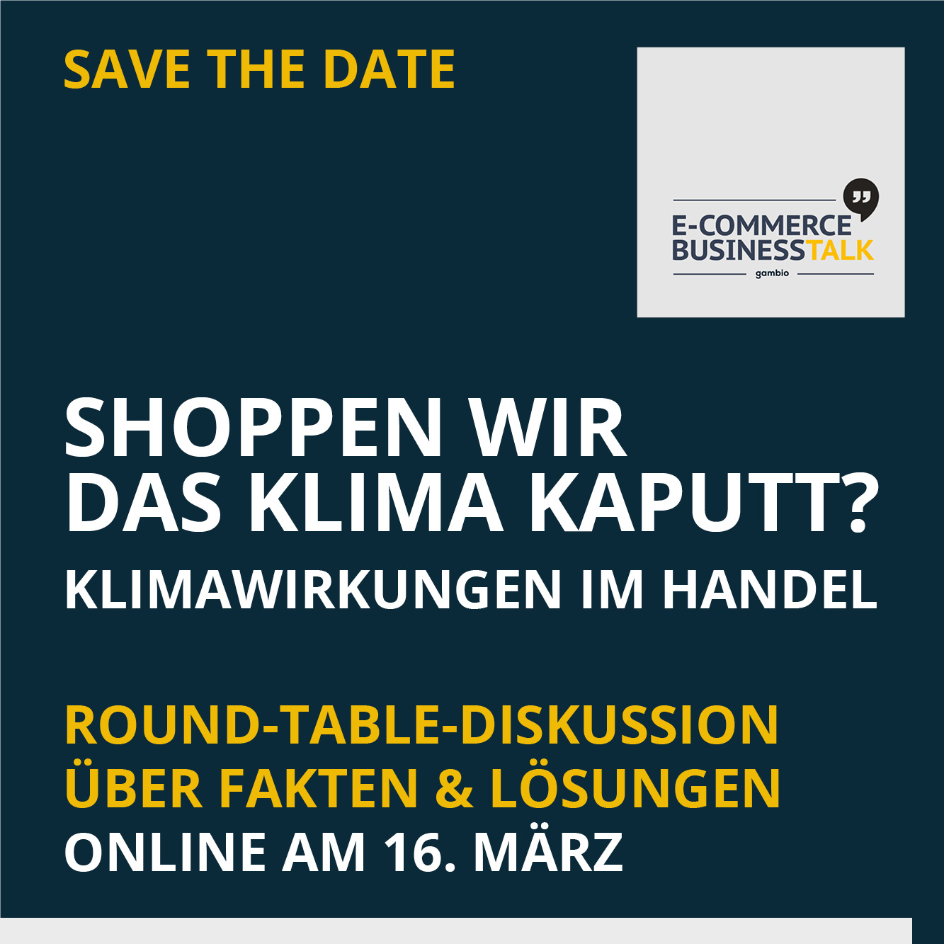 Online Round Table-Diskussion Online Round Table-Diskussion