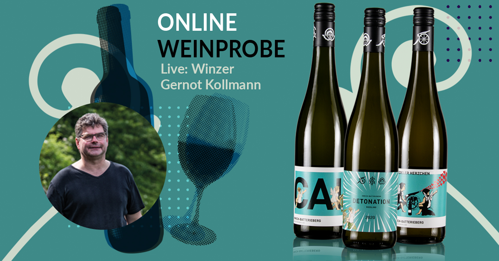 Online Weinprobe mit dem Weingut Immich-Batterieberg bei WEiNDOTCOM