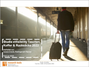 Studie eVisibility Taschen, Koffer & Rucksäcke 2022 Studie eVisibility Taschen, Koffer & Rucksäcke 2022