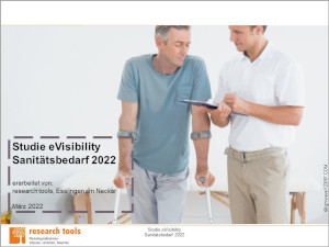 Studie eVisibility Sanitätsbedarf 2022