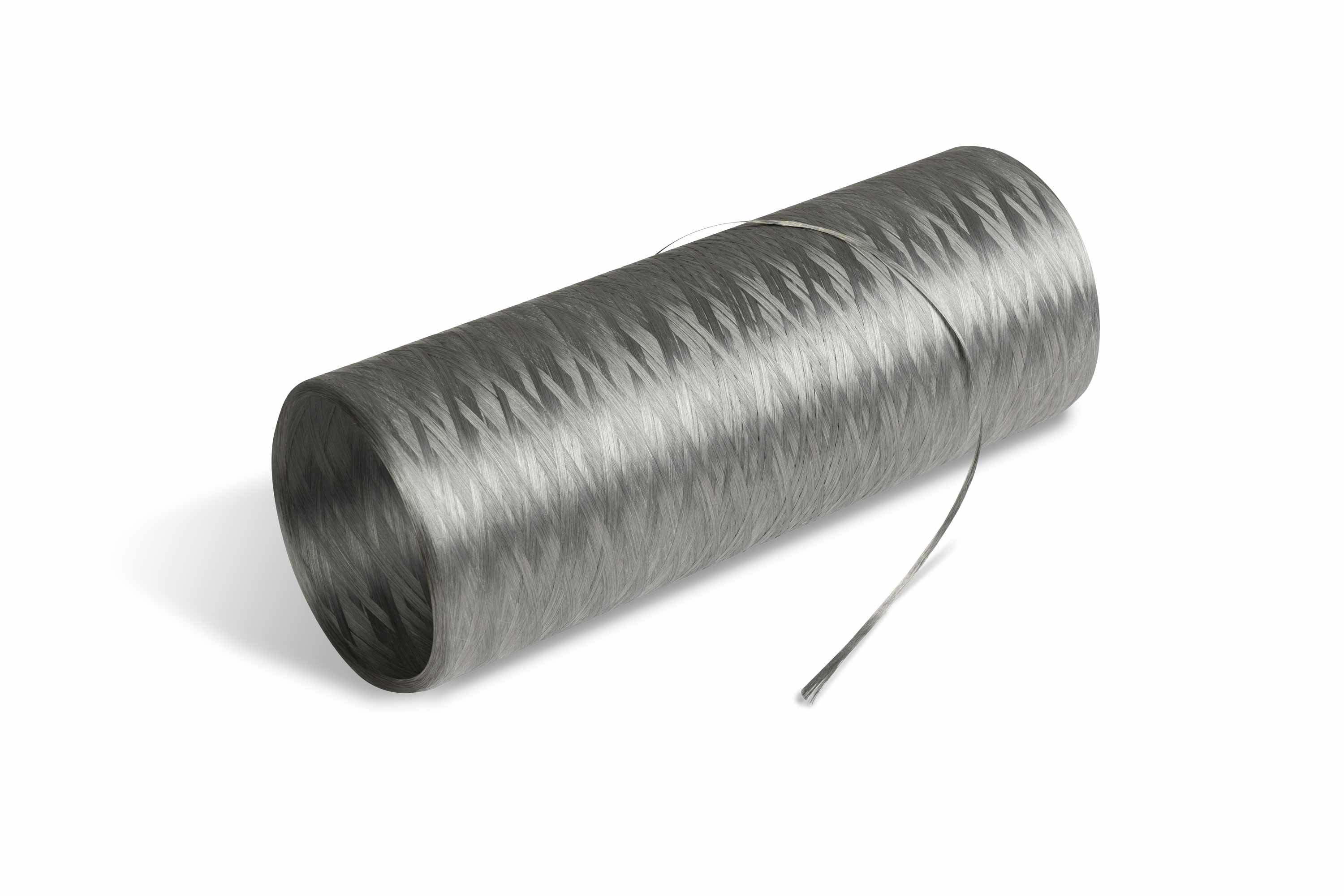Bikomponenten-Multifilamentgarne mit Basaltkern und Aluminiummantel von FibreCoat Bikomponenten-Multifilamentgarne mit Basaltkern und Aluminiummantel von FibreCoat