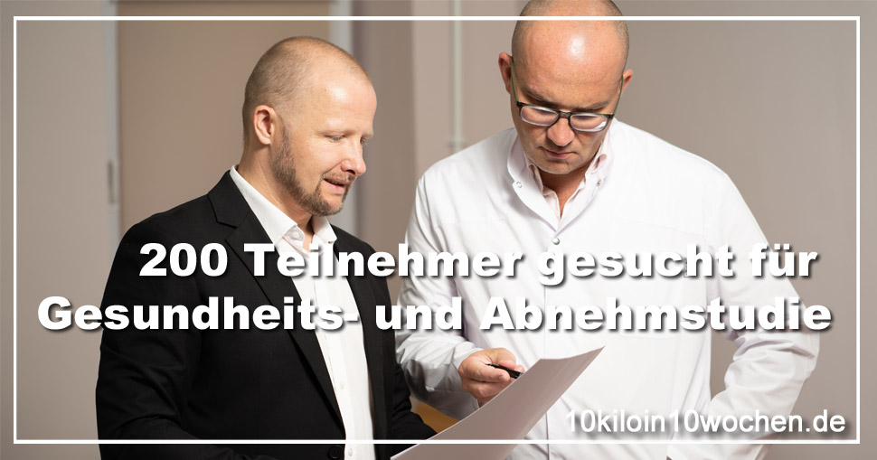 200 Teilnehmer*innen für Gesundheits- und Abnehmstudie gesucht 200 Teilnehmer*innen für Gesundheits- und Abnehmstudie gesucht