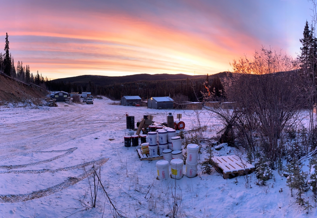 Das Explorationscamp auf dem Carmacks-Projekt; Foto: Granite Creek Copper
