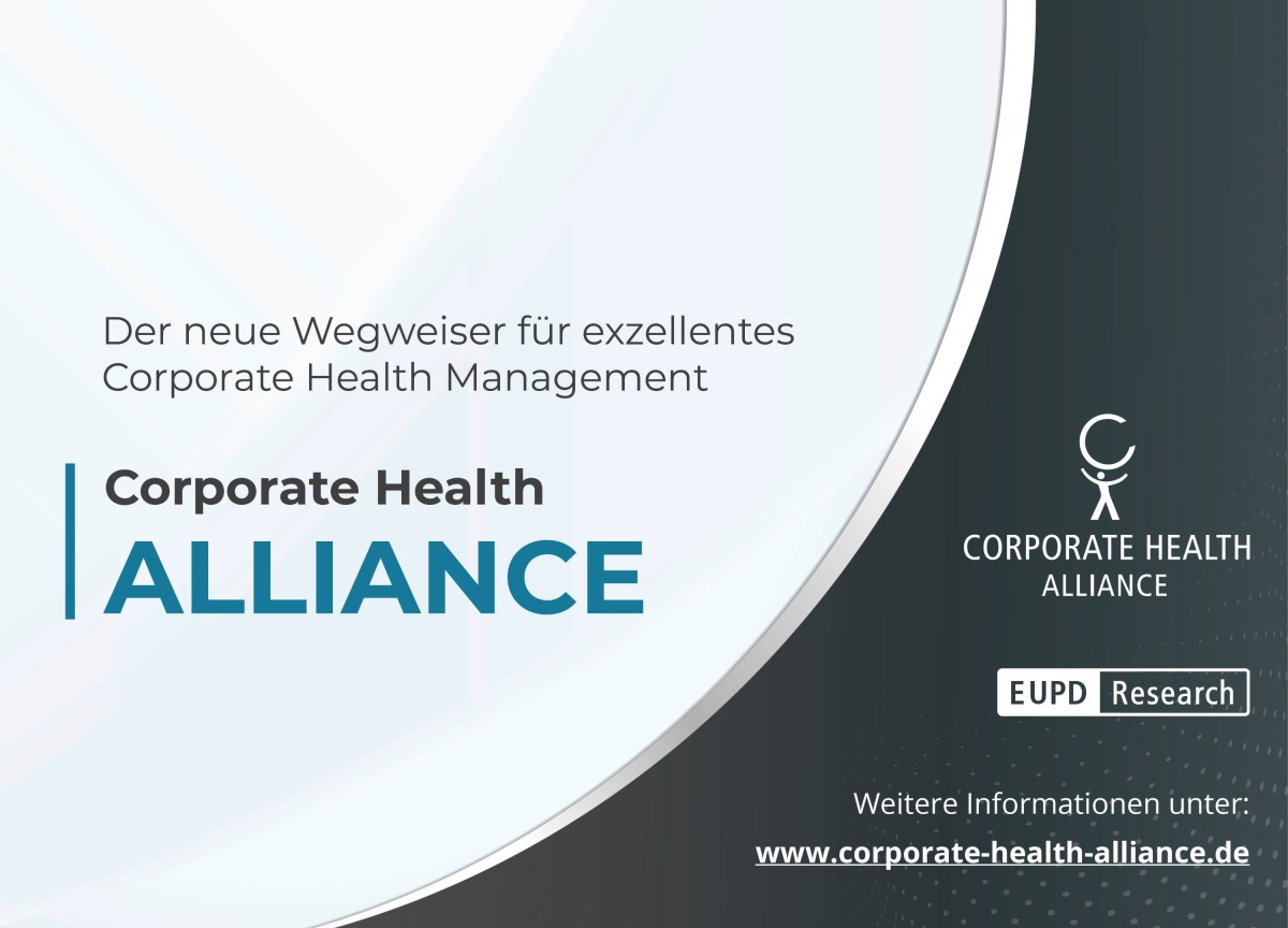 EUPD Research launcht neue Plattform Corporate Health Alliance (© EUPD Research)