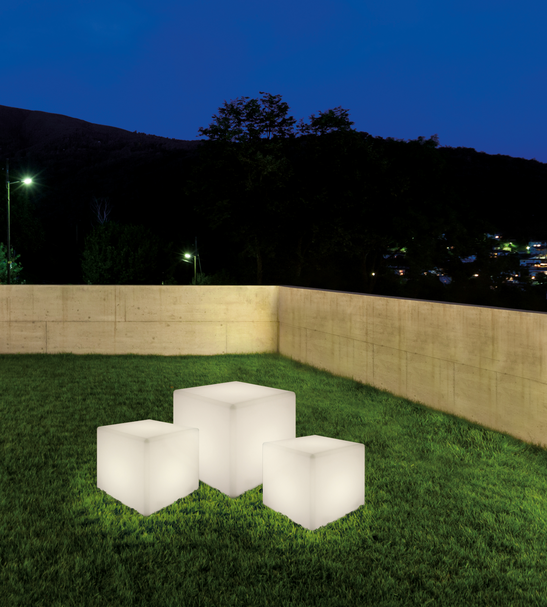 CUMULUS CUBE Outdoor Leuchtwürfel