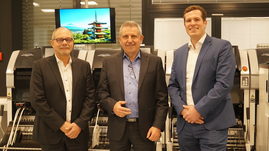 v.l.: Stefan Janssen, Klaus Gross, Jonas Ernst