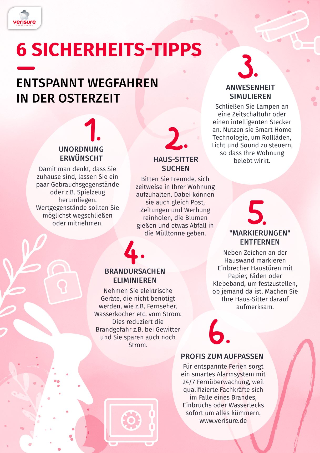 Ferien: Vor Besuchen bei Verwandten, Ausflügen oder Reisen, beachten Sie diese Sicherheits-Tipps!