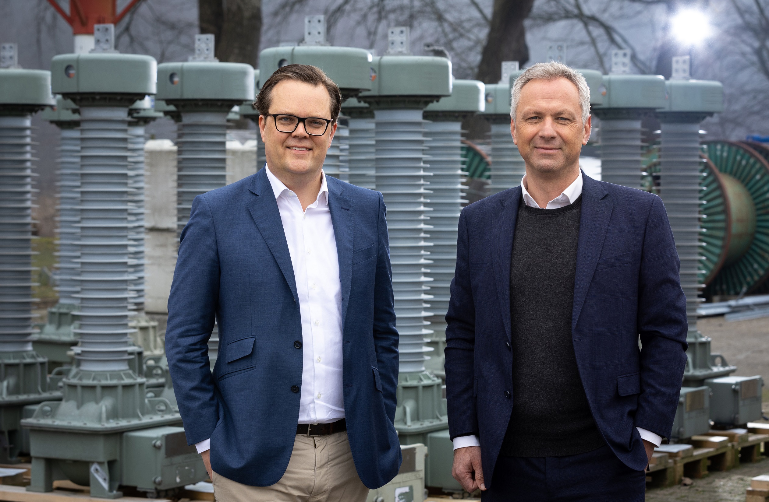 (v.li.) Marten Bunnemann (Vorstandsvorsitzender Avacon) und Matthias Boxberger (Vorstandsvorsitzender HanseWerk)