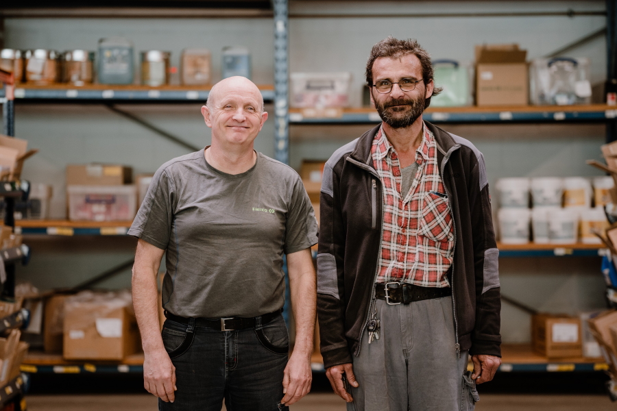 Ralf Esser und Frank Detsch (Foto: Katharina von der Kall)