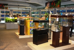 Ein Höhepunkt im neuen ZOO & Co. Diez ist die große Aquaristikabteilung.