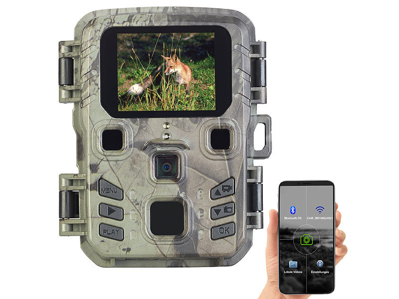 VisorTech WLAN-2K-Wildkamera WK-430.wifi, PIR, Nachtsicht, 6 Monate Stand-by, App, www.pearl.de VisorTech WLAN-2K-Wildkamera WK-430.wifi, PIR, Nachtsicht, 6 Monate Stand-by, App, www.pearl.de