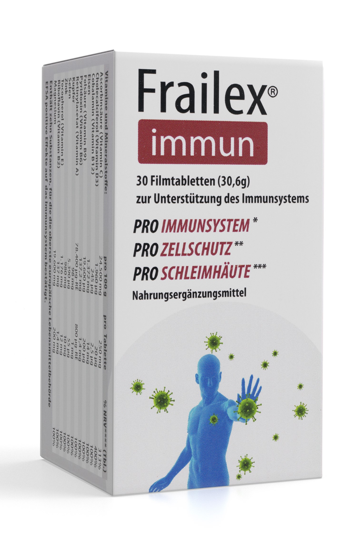 Für Menschen 50plus: Nährstoffe zur Stärkung des Immunsystems von Dr. Madaus& Dr. Lauscher. Für Menschen 50plus: Nährstoffe zur Stärkung des Immunsystems von Dr. Madaus& Dr. Lauscher.