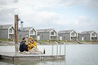 Privater Badesteg der See Residenzen (VILA VITA Pannonia Pamhagen)