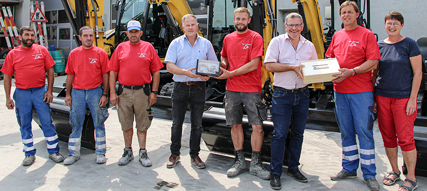 Hug u. Wüest setzt auf Yanmar-Bagger und erwarb kürzlich fünf neue Maschinen. Hug u. Wüest setzt auf Yanmar-Bagger und erwarb kürzlich fünf neue Maschinen.