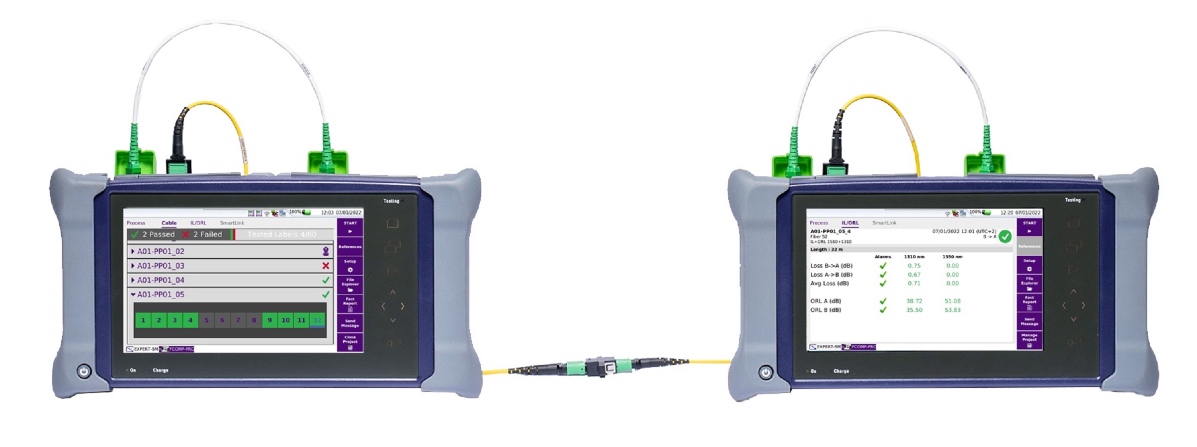 Viavi stellt mit dem FiberComplete PRO eine kompakte Testlösung zur Abnahme und Zertifizierung von Glasfaserstrecken vor.