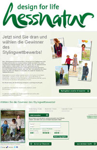 Interaktiv auf hessnatur.de: Der Interaktiv auf hessnatur.de: Der