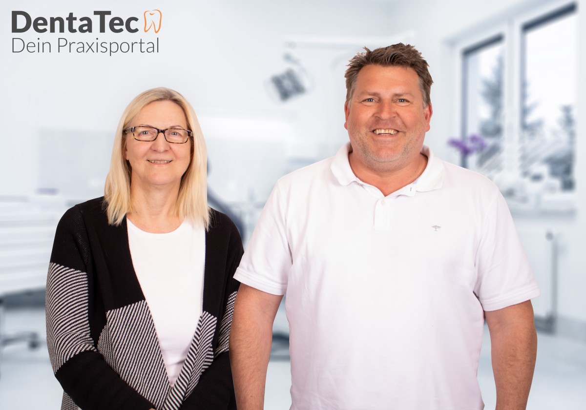 Brunhilde Natalini und Andreas Storch - Foto: DentaTec (© DentaTec Dental-Handel GmbH) Brunhilde Natalini und Andreas Storch - Foto: DentaTec (© DentaTec Dental-Handel GmbH)