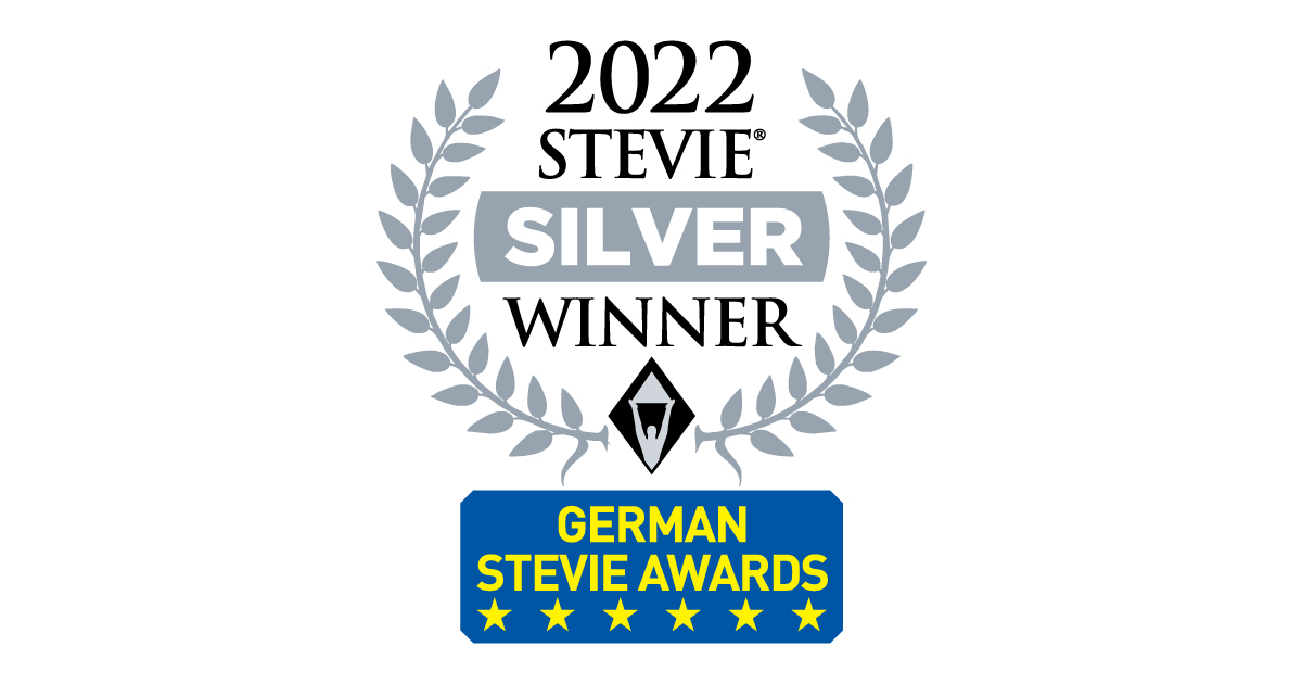 Die Authentifizierungsplattform wurde mit dem German Stevie Award ausgezeichnet. (Bildquelle: Stevie Award) Die Authentifizierungsplattform wurde mit dem German Stevie Award ausgezeichnet. (Bildquelle: Stevie Award)