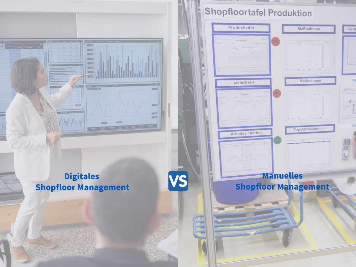 Ist digitales Shopfloor Management dem manuellen überlegen? (© )
