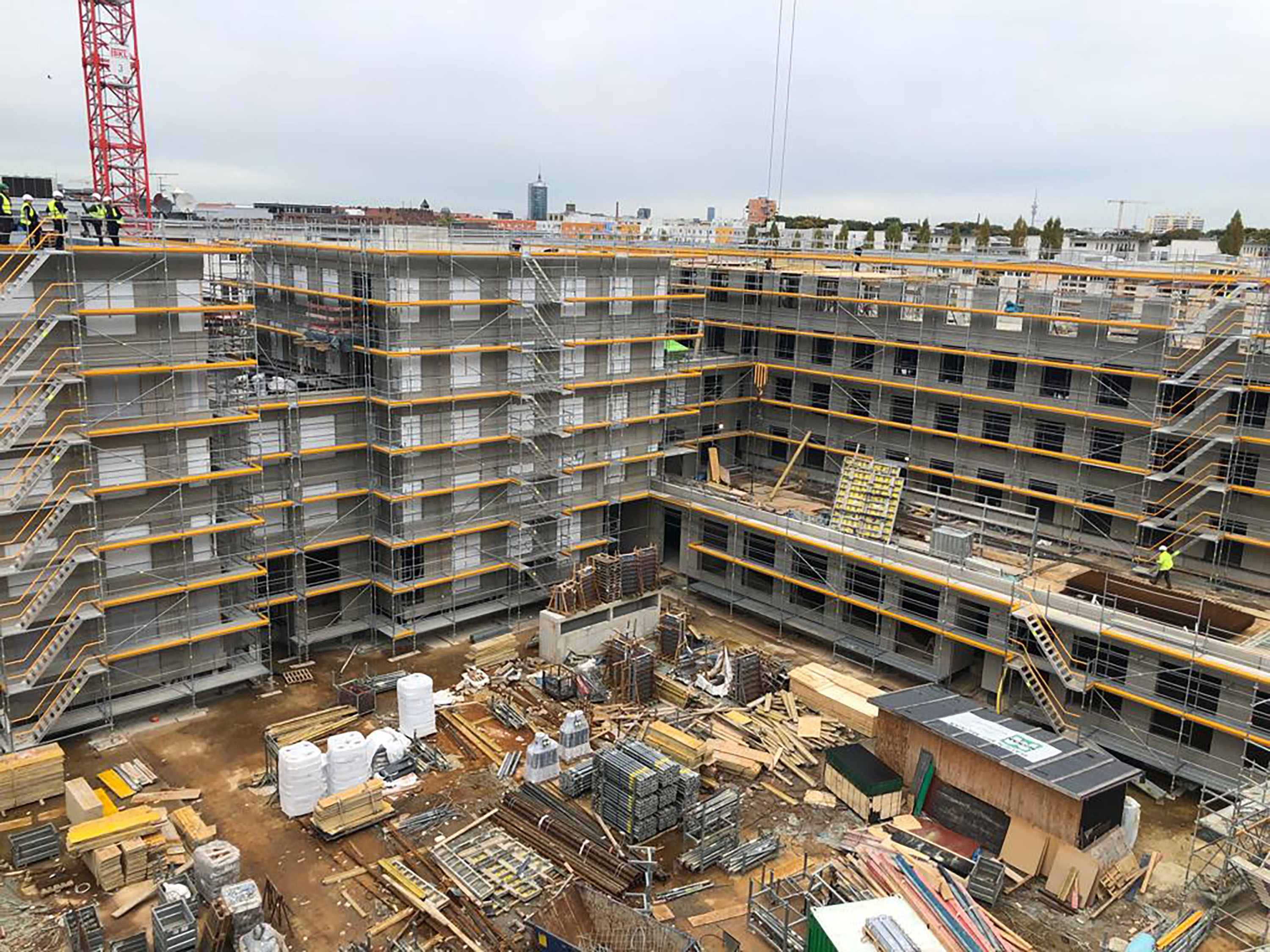 Großbaustelle in München - Foto: BVM Bauvertragsmanagement GmbH Großbaustelle in München - Foto: BVM Bauvertragsmanagement GmbH