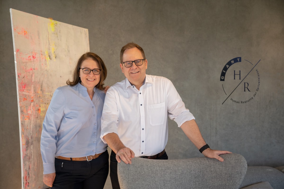 Ruth Döring und Hubertus Dejl von der GIANT-HR Mittelstandsberatung  (© )