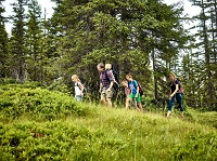 Familie wandert am Tillys Waldpfad (c) MAYA Inspiranto (Tourismusverband Rauris) Familie wandert am Tillys Waldpfad (c) MAYA Inspiranto (Tourismusverband Rauris)