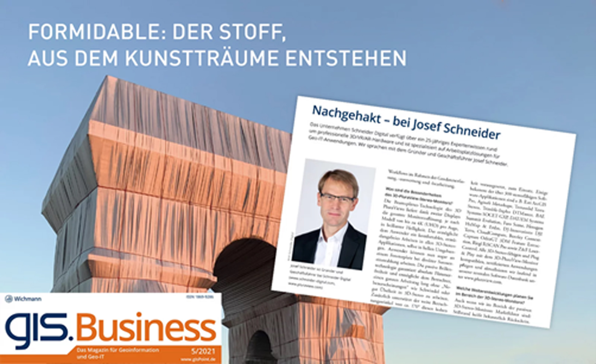 Experteninterview mit Schneider Digital im gis.Business-Magazin: Nachgehakt! Experteninterview mit Schneider Digital im gis.Business-Magazin: Nachgehakt!