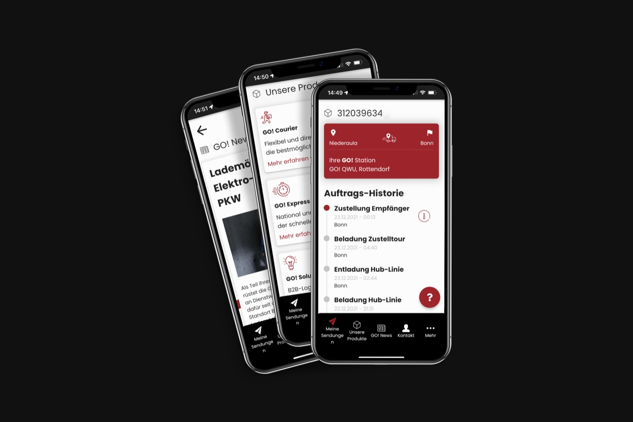 Go! App (Bildquelle: Go!) Go! App (Bildquelle: Go!)