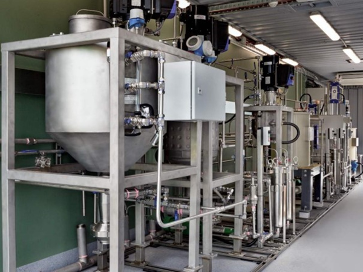 Die Abwasserreinigungspilotanlage von Parkway; Foto: Parkway Corporate Die Abwasserreinigungspilotanlage von Parkway; Foto: Parkway Corporate