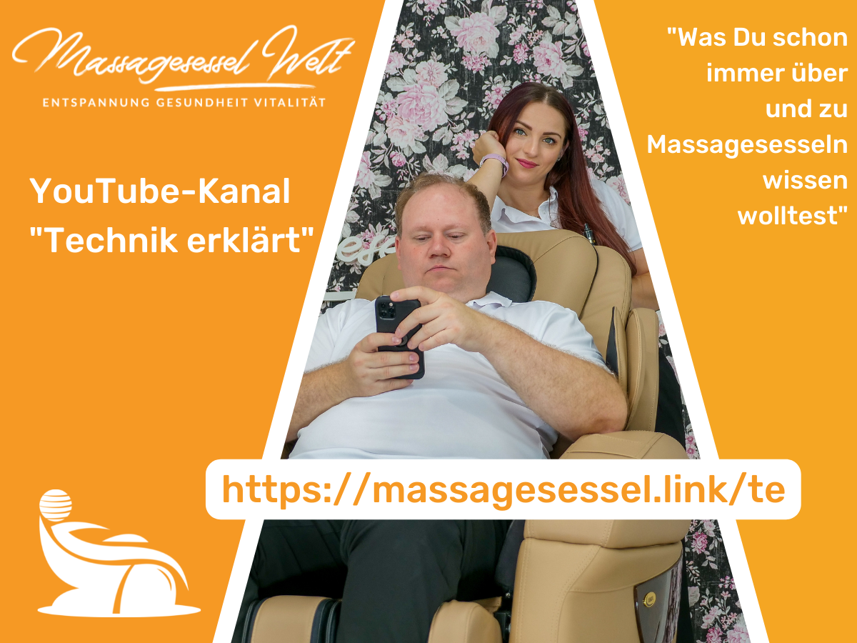 Massagesessel Welt YouTube-Kanale 