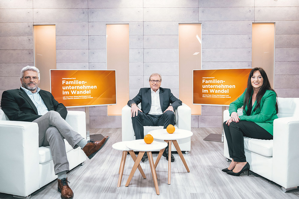 Klaus Heinrich, Unternehmensberater und Geschäftsführer der Schaffer & Collegen GmbH, Uwe Feser, Grü Klaus Heinrich, Unternehmensberater und Geschäftsführer der Schaffer & Collegen GmbH, Uwe Feser, Grü