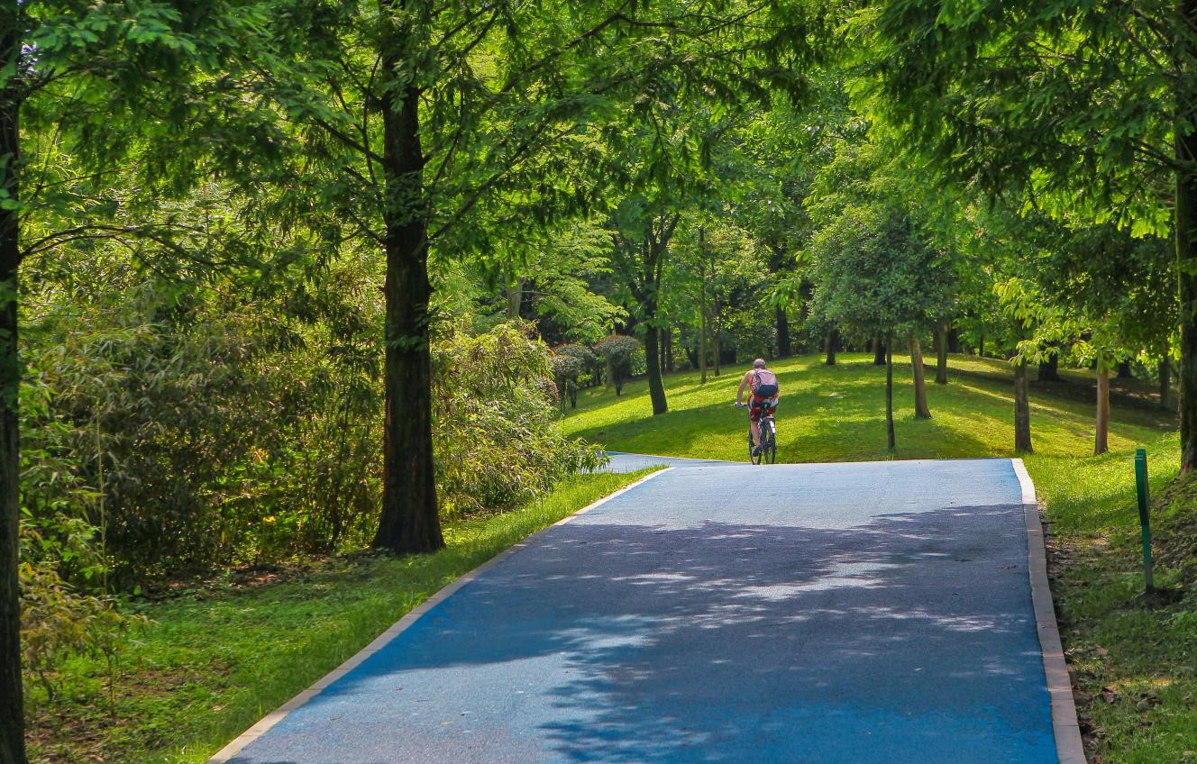 „City Loop Eco-Parks“in der chinesische Metropole Chengdu (Bildquelle: Foto: SHA Yong)
