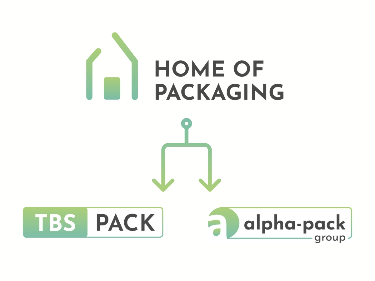 Tbs-pack GmbH und alpha-pack GmbH werden zum„Home of Packaging”! Tbs-pack GmbH und alpha-pack GmbH werden zum„Home of Packaging”!