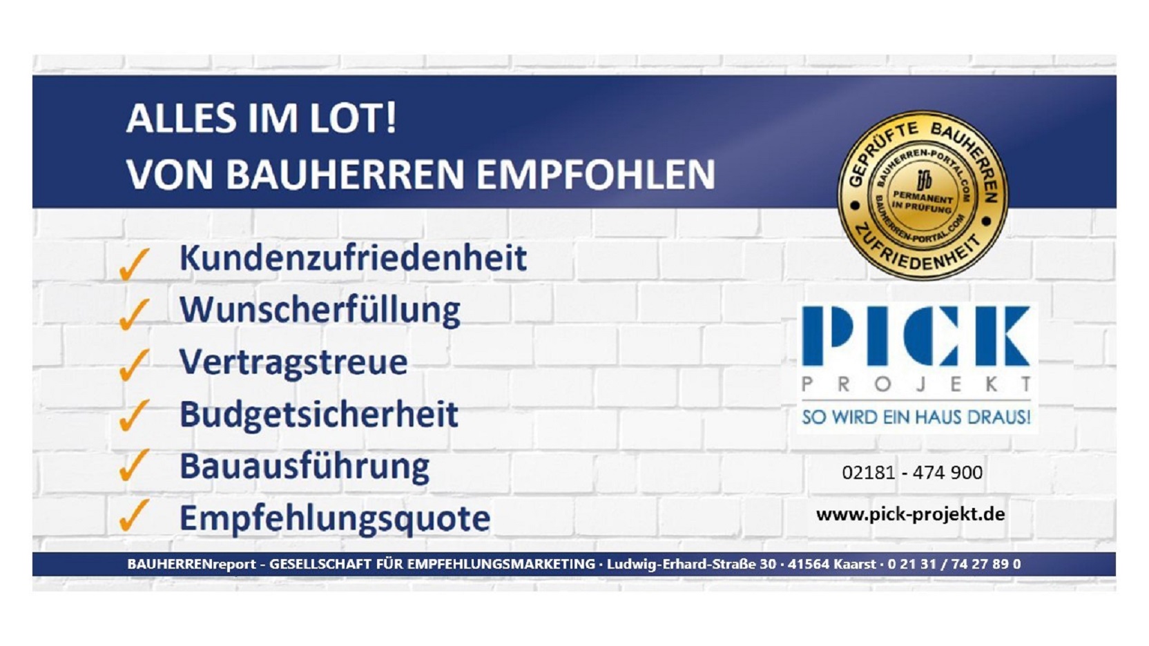 Qualität auf den Punkt gebracht