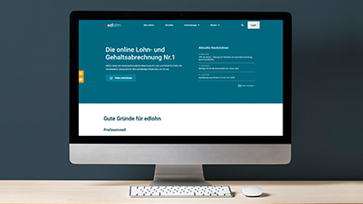 edlohn-Portal erscheint in neuem Look edlohn-Portal erscheint in neuem Look