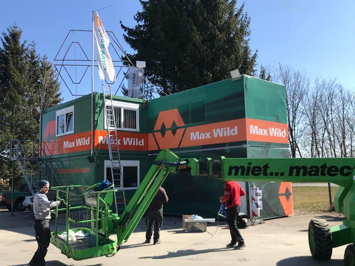 Container-Verkleidung Max Wild Container-Verkleidung Max Wild