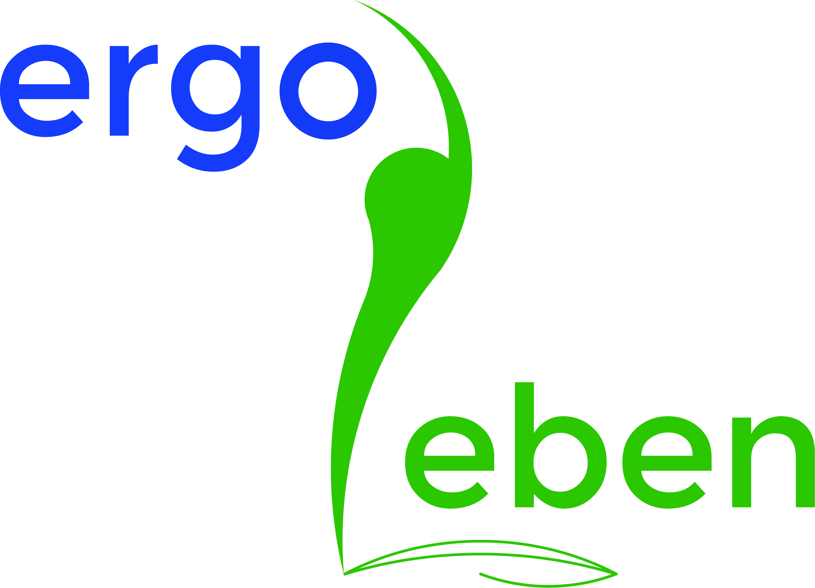Das Logo von ergoleben - die neue deutsche Marke für Ergonomie und Wellness.