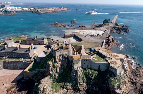 Elizabeth Castle. Foto: Visit Jersey Elizabeth Castle. Foto: Visit Jersey